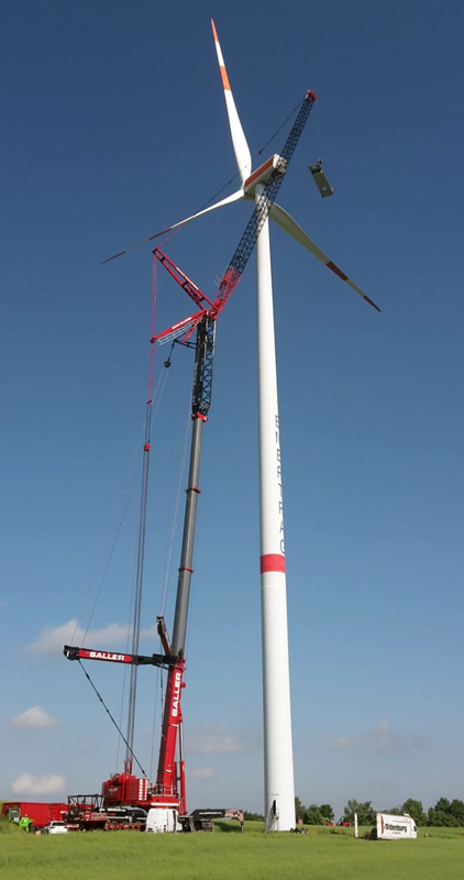 Januar 2020 - Servicearbeiten in der Windkraft